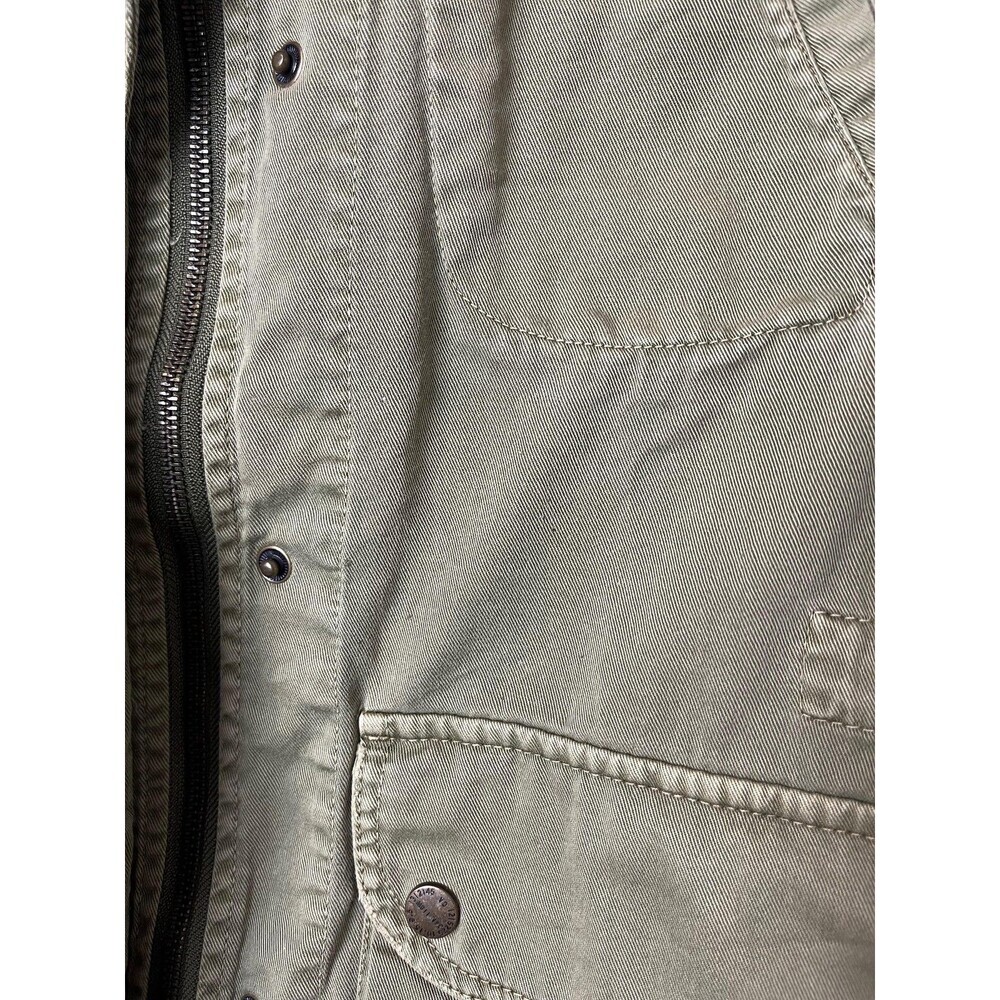 Current/Elliott Vest Womens 0 XS Olive Green The Leisure Military Utility 4393 - Picture 2 of 7